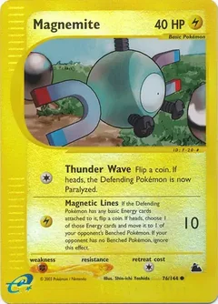 Magnemite Reverse Holo 76
