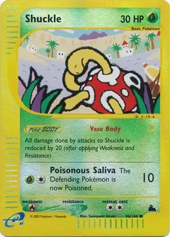 Shuckle Reverse Holo 96