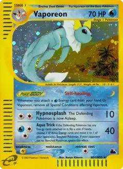 Vaporeon Holo H31