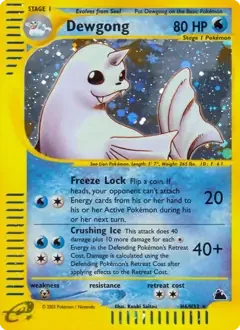 Dewgong Holo H6