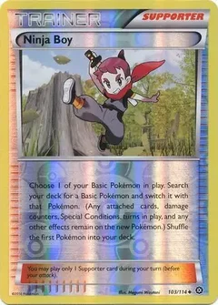 Ninja Boy Reverse Holo 103