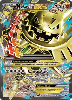 Full Art M Steelix EX 109