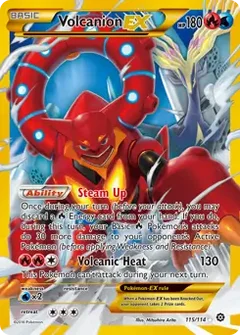Volcanion EX Secret 115