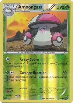 Amoonguss Reverse Holo 13