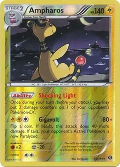Ampharos Reverse Holo 40