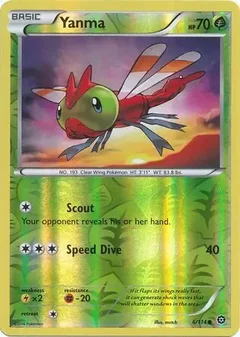 Yanma Reverse Holo 6