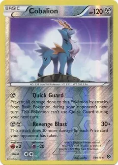 Cobalion Reverse Holo 74