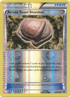 Armor Fossil Shieldon Reverse Holo 98