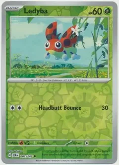 Ledyba Reverse Holo 002