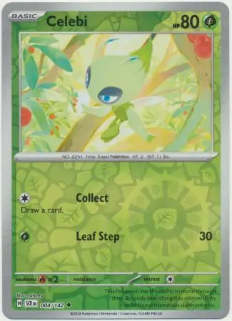 Celebi Reverse Holo