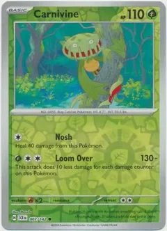 Carnivine Reverse Holo 007