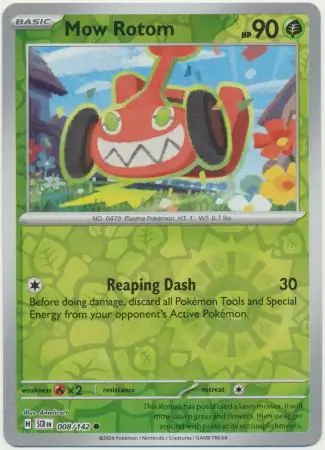 Mow Rotom Reverse Holo