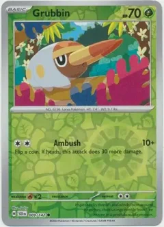 Grubbin Reverse Holo 009