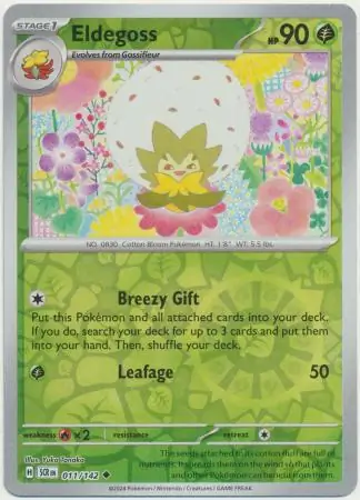 Eldegoss Reverse Holo