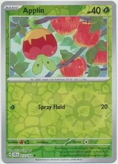 Applin Reverse Holo 012