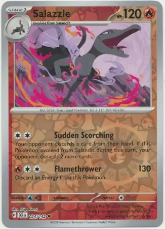 Salazzle Reverse Holo