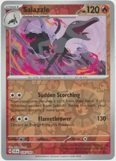 Salazzle Reverse Holo 024