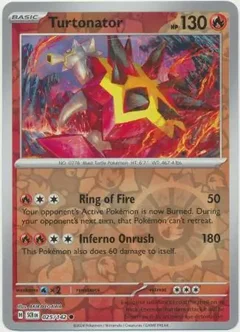 Turtonator Reverse Holo 025