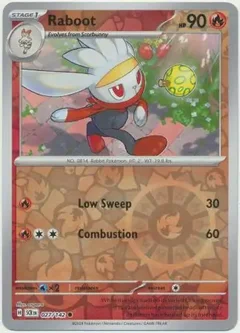 Raboot Reverse Holo 027