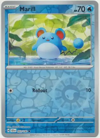 Marill Reverse Holo