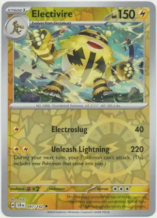 Electivire Reverse Holo
