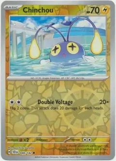 Chinchou Reverse Holo 048