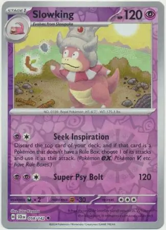 Slowking Reverse Holo