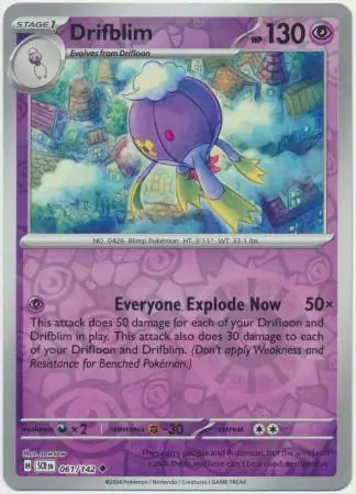 Drifblim Reverse Holo