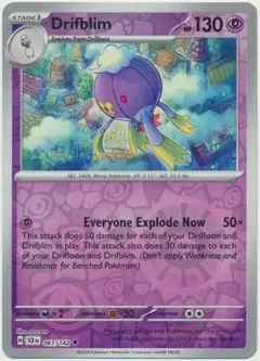 Drifblim Reverse Holo 061