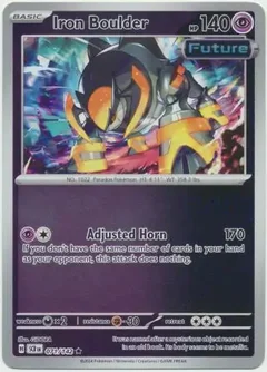 Iron Boulder Reverse Holo 071
