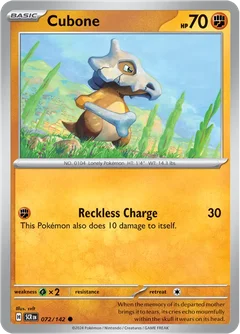 Cubone 072