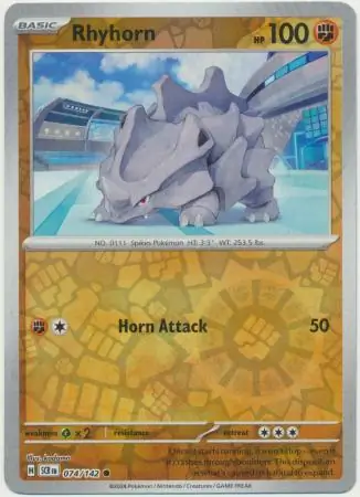Rhyhorn Reverse Holo