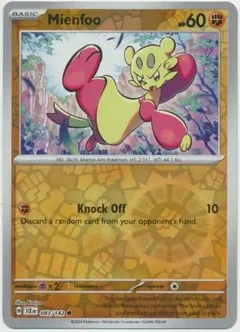 Mienfoo Reverse Holo 083