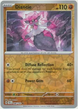 Diancie Reverse Holo