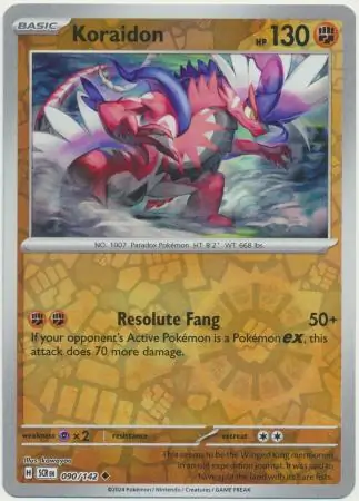 Koraidon Reverse Holo