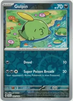 Gulpin Reverse Holo 091