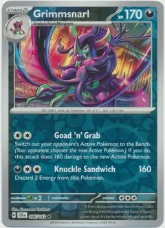 Grimmsnarl Reverse Holo 096