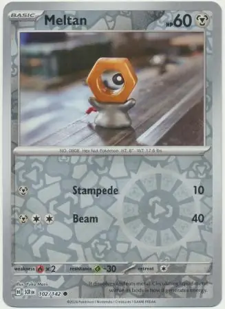 Meltan Reverse Holo