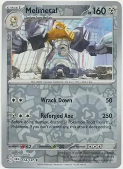 Melmetal Reverse Holo 104