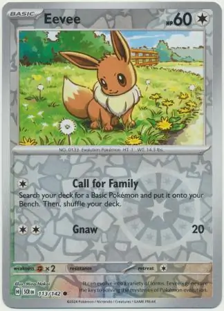 Eevee Reverse Holo