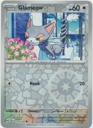 Glameow Reverse Holo