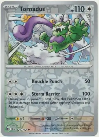 Tornadus Reverse Holo