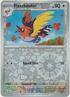 Fletchinder Reverse Holo 122
