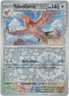 Talonflame Reverse Holo 123