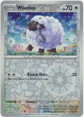 Wooloo Reverse Holo