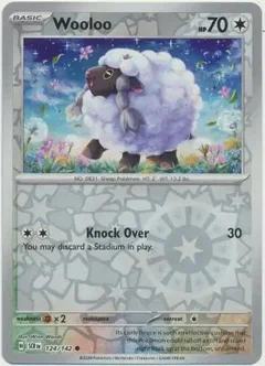 Wooloo Reverse Holo 124