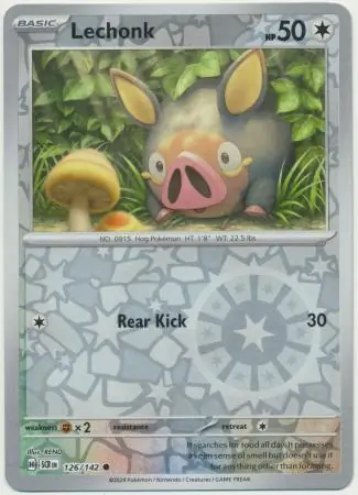 Lechonk Reverse Holo