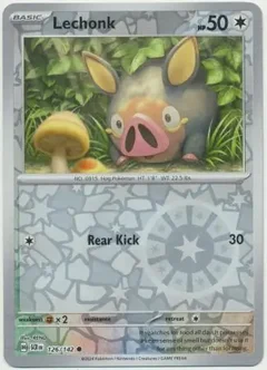 Lechonk Reverse Holo 126