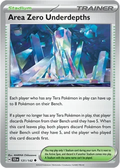 Area Zero Underdepths 131