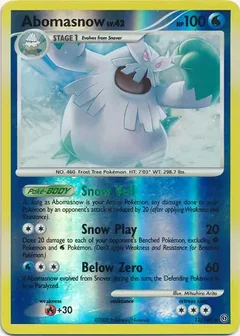 Abomasnow Reverse Holo 12